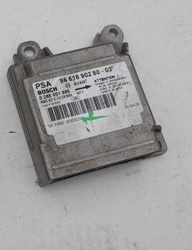 Zdjęcie oferty: PEUGEOT CITROEN SENSOR AIRBAG PODUSZEK 9661890280