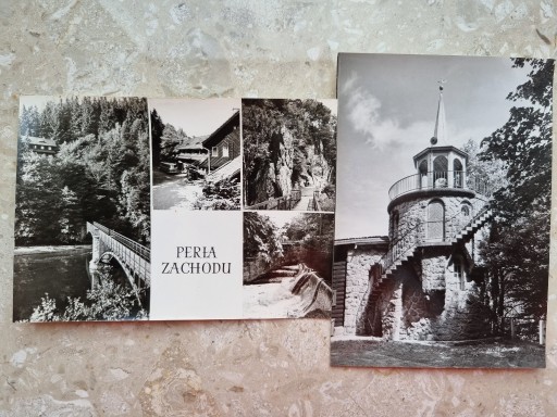 Zdjęcie oferty: KOTLINA JELENIOGÓRSKA - 2  pocztówki z 1971