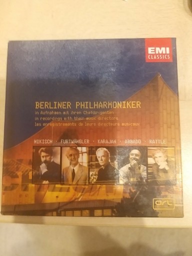 Zdjęcie oferty: Berlińscy Filharmonicy w nagraniach dyrektorów 6CD