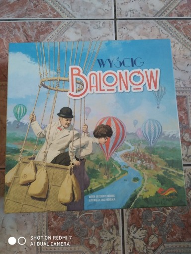 Zdjęcie oferty: Wyścig balonów Gra planszowa
