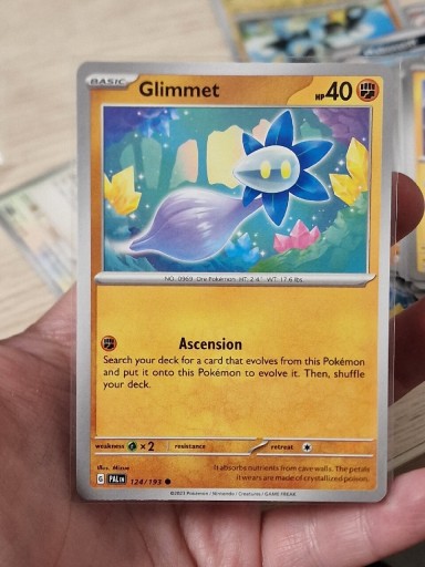 Zdjęcie oferty: Karta pokemon Glimmet (PAL 124) Paldea Evolved 