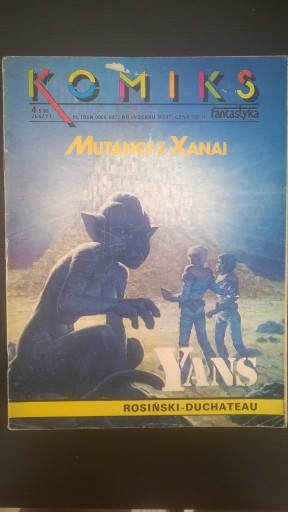 Zdjęcie oferty: Komiks "YANS" 4/5 88 wyd. fantastyka - Rosiński