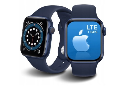 Zdjęcie oferty: Smartwatch Apple Watch  6 GPS + Cellular niebieski