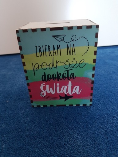 Zdjęcie oferty: Skarbonka drewniana 