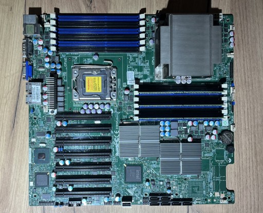 Zdjęcie oferty: Płyta główna serwerowa Supermicro X8DTH + procesor