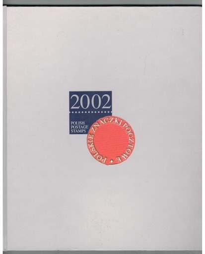 Zdjęcie oferty: Księga znaczków rocznik 2002, znaczki czyste