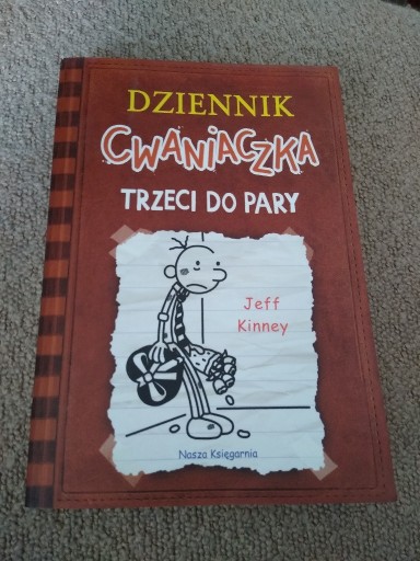 Zdjęcie oferty: Dziennik cwaniaczka trzeci do pary JEFF KINNEY