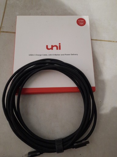 Zdjęcie oferty: Kabel zasilający USB-C  4,5m