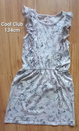 Zdjęcie oferty: Bawełniana sukienka Cool Club rozm 134/140cm