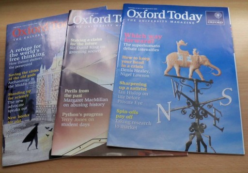 Zdjęcie oferty: Oxford Today The University Magazine 3 nry +GRATIS