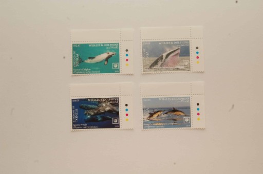Zdjęcie oferty: Tonga Sw 2295-98** delfiny i wieloryby
