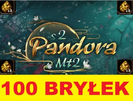 Zdjęcie oferty: PandoraMT2 S2 - 100 BRYŁEK 100B l 50KKK YANG @24/7