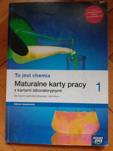 Zdjęcie oferty: To jest chemia Maturalne karty pracy 1