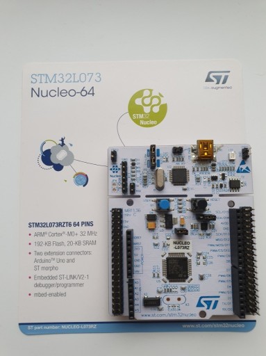 Zdjęcie oferty: STM32 NUCLEO-L073RZ - zestaw startowy STM32L073RZ