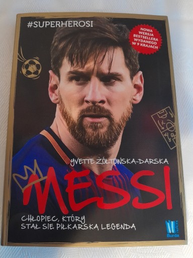 Zdjęcie oferty: Książka o Messi'm