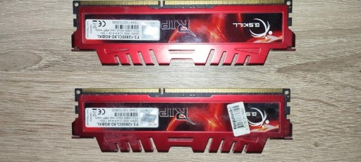 Zdjęcie oferty: G Skill 4GBx2 DDR3