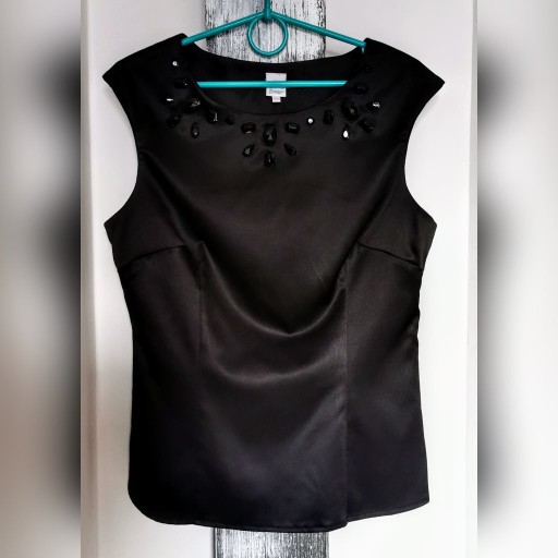 Zdjęcie oferty: Czarny elegancki TOP, Camaieu, rozm. 42