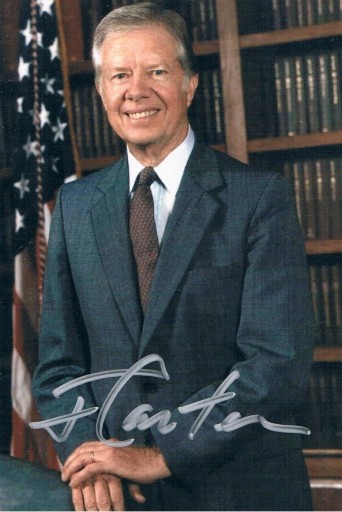 Zdjęcie oferty: Jimmy Carter autograf