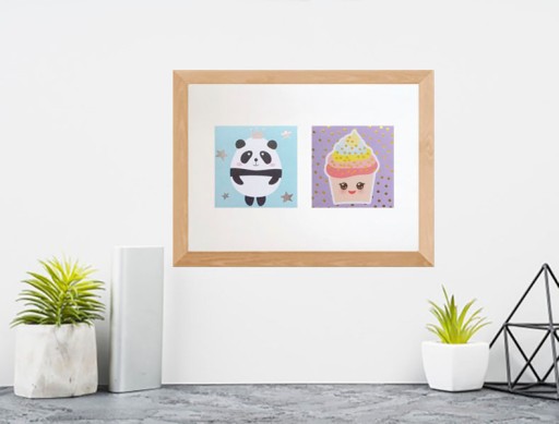 Zdjęcie oferty: panda plakat, pastelowy plakat dla dzieci 21x30