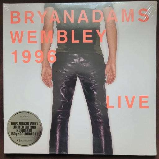 Zdjęcie oferty: Bryan Adams - Wembley 1996 Live 3LP Limited  Mint!