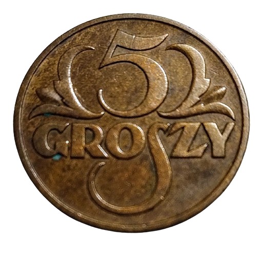 Zdjęcie oferty: 5 groszy 1938  II RP 