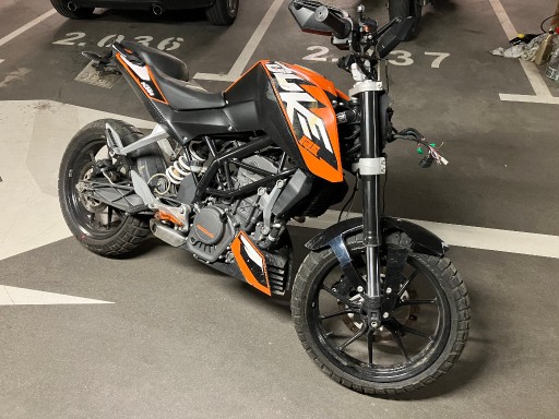 Zdjęcie oferty: uszkodzony ktm duke 125