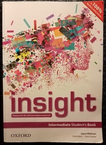 Zdjęcie oferty: Insight. Intermediate. Student's Book
