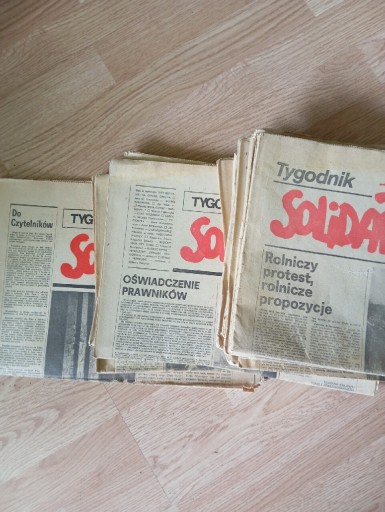 Zdjęcie oferty: Tygodnik Solidarność nr 1-36/1981 rok+Gratis!