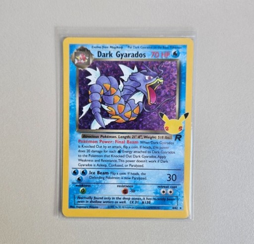 Zdjęcie oferty: Pokemon Dark Gyarados Celebrations 8/82 Holo