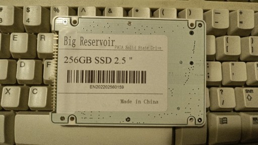 Zdjęcie oferty: Dysk SSD ATA 2,5" 44 pin 256GB