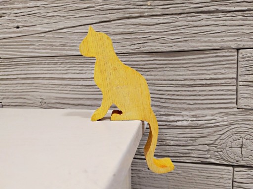 Zdjęcie oferty: Kot z drewna ; Figurka z drewna ; Figurki z drewna