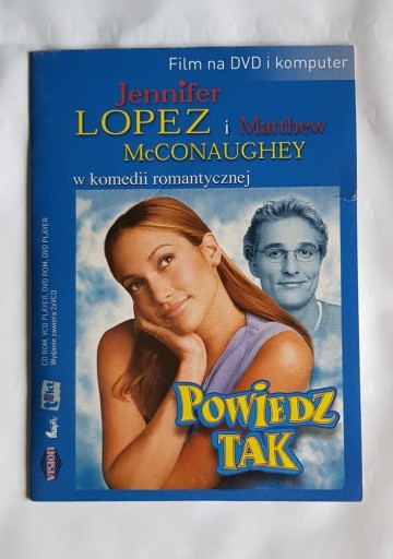 Zdjęcie oferty: Powiedz tak - J. Lopez, M. McConaughey - VCD