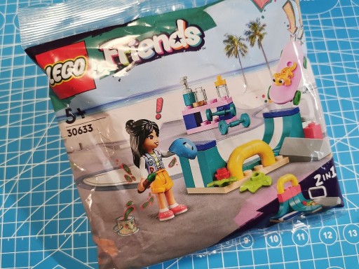 Zdjęcie oferty: LEGO Friends 30633 Rampa deskorolkowa Polybag