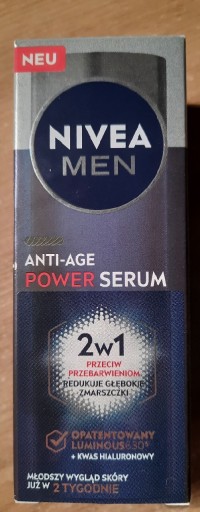 Zdjęcie oferty: Nivea men anti-age power serum 30 ml