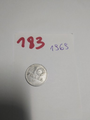 Zdjęcie oferty: Moneta Węgry 10 fillerów 1967-1989