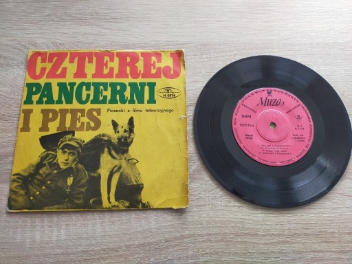 Zdjęcie oferty: Czterej pancerni i pies - 1969 EP - PN Muza N 0576