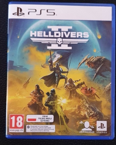 Zdjęcie oferty: HELLDIVERS 2 PS5 polska wersja