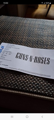 Zdjęcie oferty: Dwa bilety na Guns & Roses