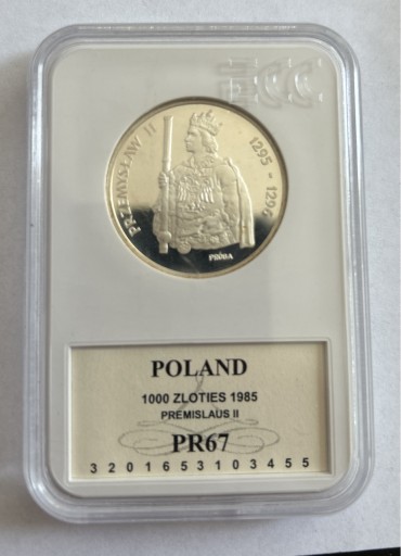 Zdjęcie oferty: Przemysław II próba 1985r 1000 zł
