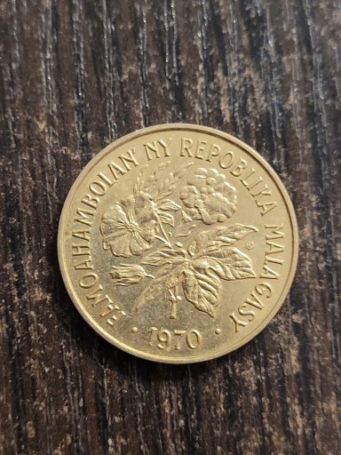 Zdjęcie oferty: Malagasy 1970r 20 francs