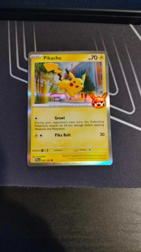 Zdjęcie oferty: Karty Pokemon Pikachu TrickOrTrade HOLO