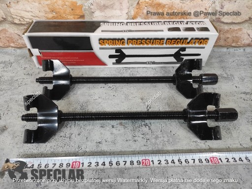 Zdjęcie oferty: Ściągacz sprężyn zawieszenia 380mm 2el. GEKO G3031