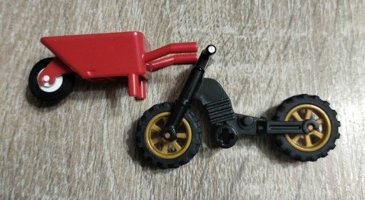 Zdjęcie oferty: LEGO taczka plus motocykl