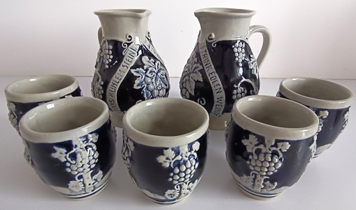 Zdjęcie oferty: KIELISZKI DZBANKI KAMIONKOWE DO WINA