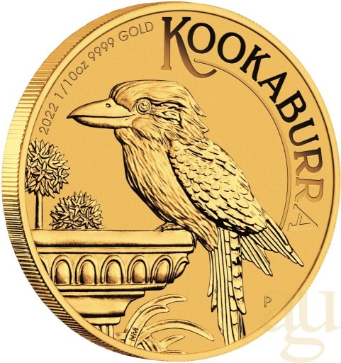 Zdjęcie oferty: Moneta Kolejcjonerska Kookaburra 2022 1/10 oz 
