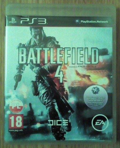 Zdjęcie oferty: Battlefield 4 PS3 PL DUBBING Stan 5/6