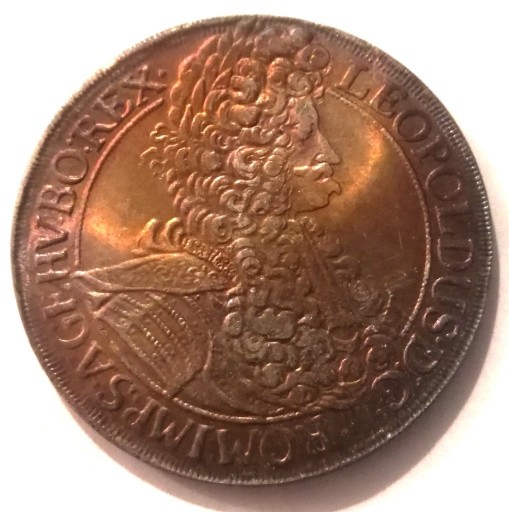 Zdjęcie oferty: talar Austria Leopold I 1696 stara moneta