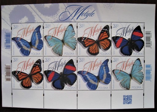 Zdjęcie oferty: Fauna motyle 5089 -92**