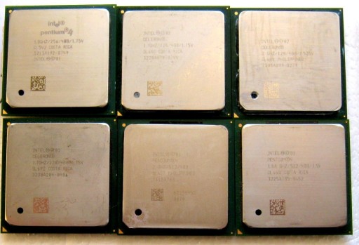 Zdjęcie oferty: Procesor: Pentium 4 szt.3 Celeron szt.3 socket 478