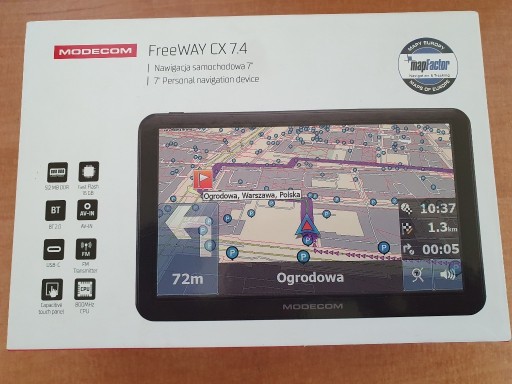 Zdjęcie oferty: Nawigacja Modecom CX 7.4 + iGO 2025 Q2